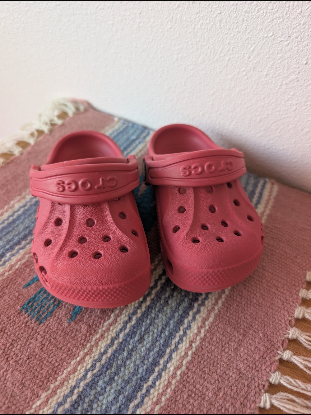 CROCS Toddler Classic Clog in Red